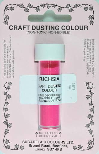 Sugarflair Craft Dusting Colour Fuchsia